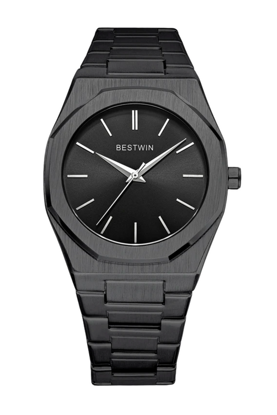 Gold Green Classic Watch