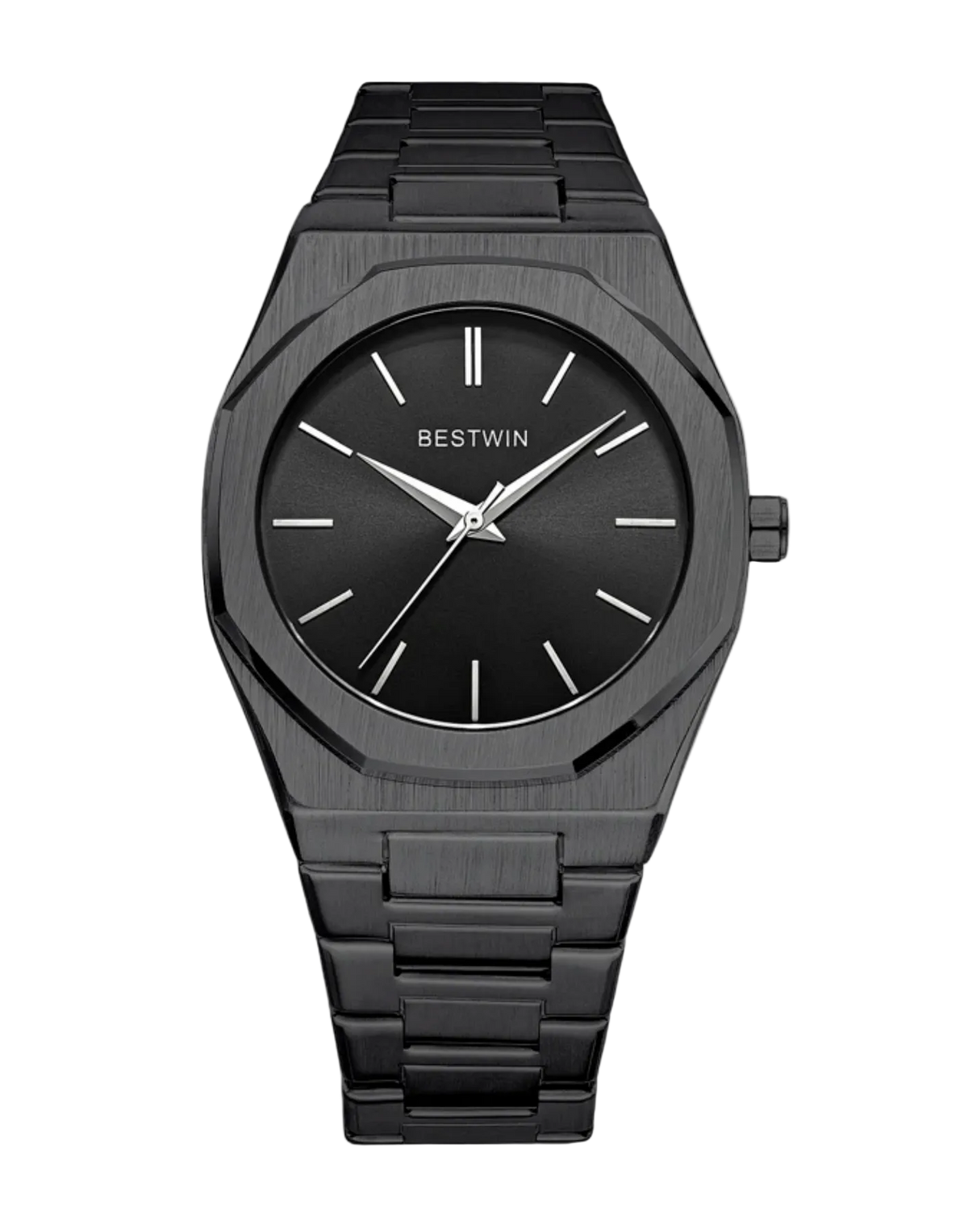 Silver Blue Classic Watch