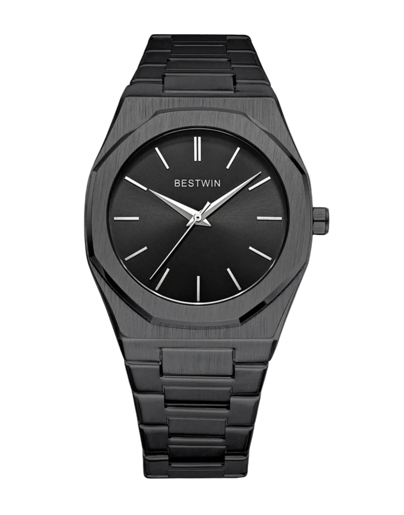 Silver Blue Classic Watch