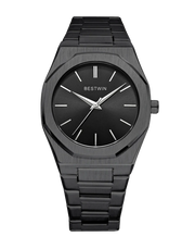 Silver Blue Classic Watch